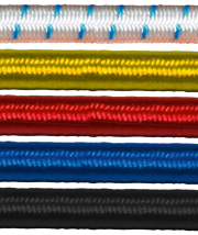 Allcord-10, elastiek, &Oslash;4mm, rood, haspel 100m. Prijs per haspel - Al1004 - AL1004/R