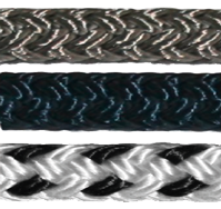 Allcord-16, 16-voudig gevlochten polyester, &Oslash;10mm, donkerblauw, haspel 200m - Al1612 - AL1610/B