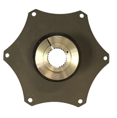 PSMC-20 SS demperplaat, 250Nm, &Oslash;215.90mm, steek &Oslash;200.00-6x&Oslash;9.0mm, 10T - Al400003c - AL400003/C