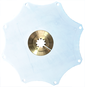 PSMC-20 SS demperplaat, 250Nm, &Oslash;314.32mm, steek &Oslash;295.30-8x&Oslash;11mm, 10T - Al400050c - AL400050/C