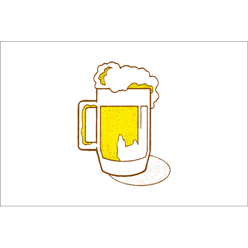 Bier vlag 50x75cm - Bier5075 72dpi - BIER5075