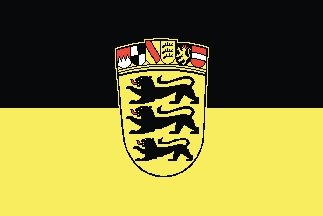 Baden-W&uuml;rttemberg vlag 20x30cm - Bw2030 72dpi - BW2030