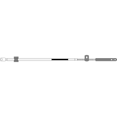 SeaStar Controlkabel CC179 7' (2.13m) voor Mercury - Cc17907 72dpi - CC17907
