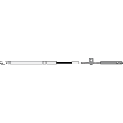SeaStar Controlkabel CC189 6' (1.83m) voor Mercury-G2 - Cc18906 72dpi - CC18906