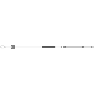 SeaStar Controlkabel CC210 10' (3.05m) voor Mariner - Cc21010 2 - CC21010