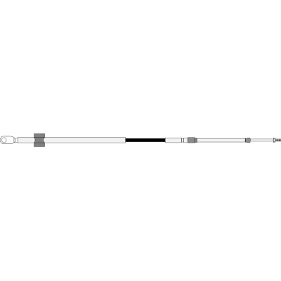 SeaStar Controlkabel CC210 23' (7.01m) voor Mariner - Cc21023 72dpi - CC21023
