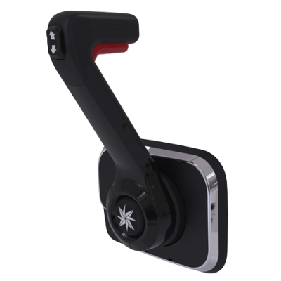 Seastar Xtreme Side Mount Control, Black with Trim Switch (no Cut-Off Switch) - Chx8554p iso 72dpi 1 - CHX8554