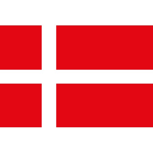 Deense vlag 20x30cm - Dk2030 72dpi - DK2030
