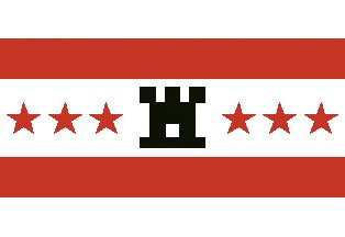 Drenthe vlag 20x30cm - Dr2030 72dpi - DR2030