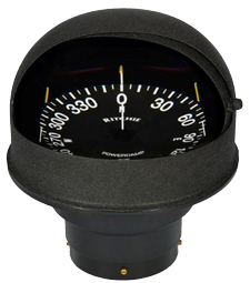 Ritchie Kompas model 'Globemaster FD-500-EB', 12/24/32V, inbouw, &Oslash;127mm/2 of 5&deg;, zwart (zeil) - Fd 500 eb - 9067373