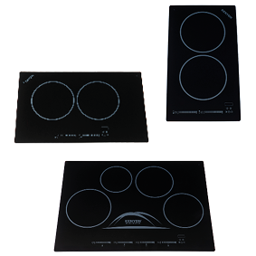 Kenyon Inductie Kookplaat 2-Zones InteLLiKEN, 6A-2x1300W, comb.1800W  2 x &Oslash;15.9cm Portrait (252867) - Gp 497021 - 497022