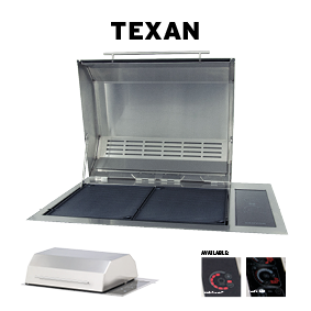 Kenyon Texan 2 Grillplaten  EXT 220V 2 x 1500W; Lite Touch (252873) - Gp 497060 - 497060