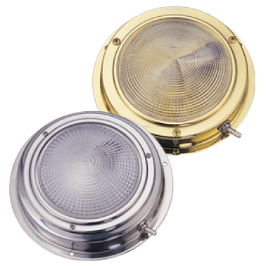 Messing LED-plafondlamp, opbouw, 12V/1,7W, LED 20x5&Oslash;, H32mm, cool white - Gp l4400534 72dpi - L4400534