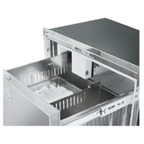 RVS inbouwvrieslade 'Sea Drawer' model 'DW70BTX', 75l, 12/24V, ext. compressor - Gp075802 72dpi - 9075802