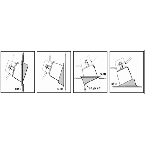 SeaStar Dashkit 20&deg; voor SeaStar hydraulische stuurkop - Ha5419 2 - HA5419