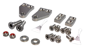 SeaStar Tournament Hardware Kit twin engine, Dual cylinder, With front mount plate - Ha6804 72dpi - HA6804