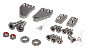 SeaStar Tournament Hardware Kit twin engine, Dual cylinder, With front mount plate - Ha6804 72dpi - HA6804