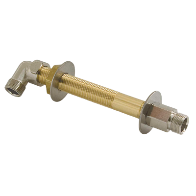 SeaStar Bulkhead fittingkit L=3" voor 3/8" tube, single cilinder - Hf5513 72dpi - HF5513