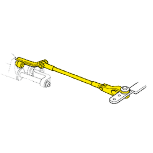 SeaStar Tie bar kit voor frontmontage single-cylinder, twin-engines - Ho6003 - HO6003