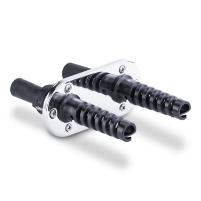 SeaStar Schotdoorvoer set, dubbele leiding, RVS 316 - Ho7200 72dpi - HO7200