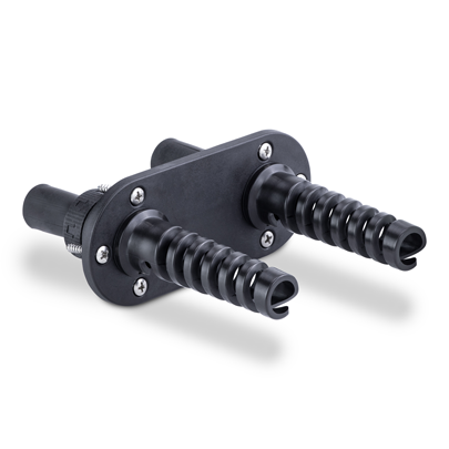 SeaStar Schotdoorvoer set, dubbele leiding, Plastic - Ho7205 72dpi - HO7205