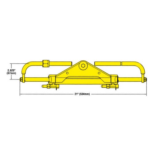 SeaStar Fittingkit 45&deg; voor BayStar stuurpomp (HH4314) - Hp6104 72dpi - HP6104