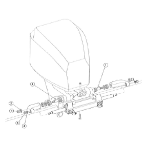 Support Rod Service Kit - Hp6161 72dpi - HP6161