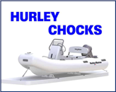 Hurley Chocks White (pair) compl.w/ Aluminium Rail System to install onto swim platform - Hurley chocks 72dpi - 9084602