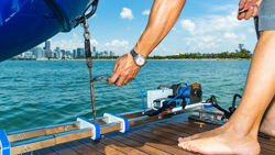 Hurley H3O+ Davit with electric winch, white - Hurleyh3oplus 1 - 9084638