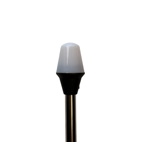 Rondomschijnend toplicht, uitneembaar, 12V/10W, 360&deg;, zwart huis met heldere lens, H=545mm - Img 5713 - 9078605