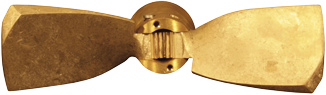 Radice 2-blads klapschroef voor saildrive 15" x 09" links - Kl1509sdl - KL1509SDL