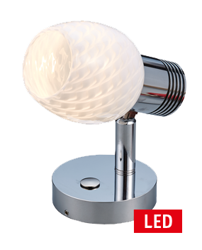 LED wand-leeslamp, 10-30V, Aluminium, D=97mm, H=104mm, dimbaar touch switch - L1900018 72dpi - L1900018