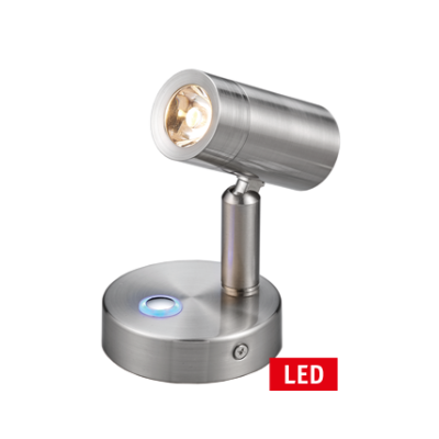 LED wand-leeslamp, 10-30V, Aluminium, D=60mm, H=88mm, dimbaar met schakelaar - L1900019 72dpi - L1900019