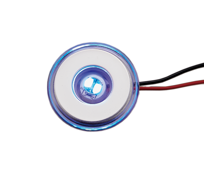 LED loopverlichting, blauw, rond, 2x0.2W SMD 2835 LED, &Oslash;39mm - L1902062b 72dpi - L1902062