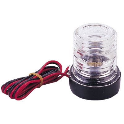Ankerlicht, 12V/8W, 360&deg;, zwart kunststof huis met heldere lens, &Oslash;54mm - L4400106 72dpi - L4400106