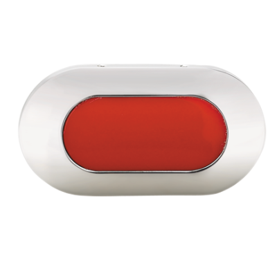 LED loopverlichting, kunststof, inbouw, 12V/0,8W, LED 4x 0,2W, 73x38mm, rood - L4400167 169 72dpi - L4400169