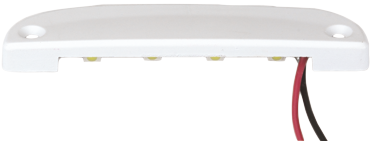 LED loopverlichting, verchroomd metalen huis, opbouw, 12V/0,48W, 4x Flat-Top LED, 83x20x8mm - L4400184 72dpi - L4400184