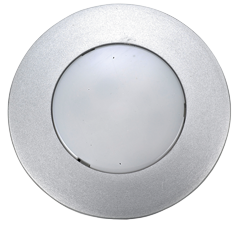 Aluminium LED-Plafondlamp, &Oslash;85mm, inbouw, superplat, 12V/3,1W, LED 1x 3W, warm white - L4400190 72dpi - L4400190