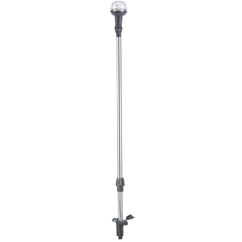 LED Rondschijnend toplicht, 8-30V, 360&deg;, LED 1x 0,5W, zwart huis met heldere lens, H=635mm - L4400226 72dpi - L4400226