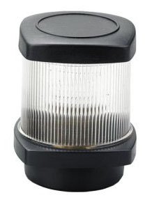 Positielantaarn, ankerlicht, 12V/10W, 360&deg;, zwart kunststof huis met heldere lens - L4400237 1 - L4400237