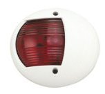 LED positielantaarn, bakboord, 8-30V, LED 1W, 112.5&deg;, 2NM, wit kunststof huis met rode lens - L4400292 1 - L4400292
