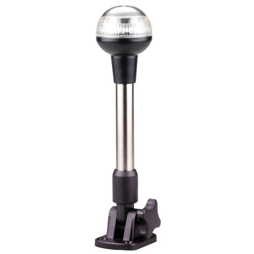 LED Rondschijnend toplicht, 12V, 360&deg;, LED 12x 5&Oslash;, zwart kunststof huis met heldere lens - L4400327 72dpi - L4400327