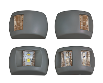 LED positielantaarn, heklicht, 12V/0,6W, 225&deg;, zwart kunststof huis met witte lens - L4400424 72dpi - L4400424