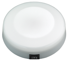 Kunststof LED-plafondlamp, opbouw, 12V/1W, LED 5&Oslash;, H=40mm, warm white - L4400546 72dpi - L4400546