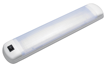 Kunststof LED-binnenverlichting, opbouw, 12-24V/7W, 400x78x30mm, warm white - L4401804 72dpi - L4401804