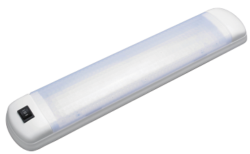 Kunststof LED-binnenverlichting, opbouw, 12-24V/7W, 400x78x30mm, warm white - L4401804 72dpi - L4401804
