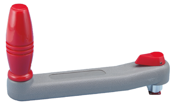 Drijvende winchhandel kunststof met lock, L=254mm - M2500025 72dpi - M2500025