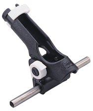 Kunststof hengelhouder voor railingmontage (&Oslash;25mm), max. &Oslash;42mm - M2654078 - M2654078