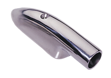 RVS Eindstuk voor handrelingbuis, 25,4mm (1") - N0980121 72dpi - N0980121