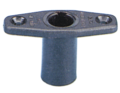 Kunststof dolpot recht, &Oslash;17mm, zwart - N1625 72dpi - N1625